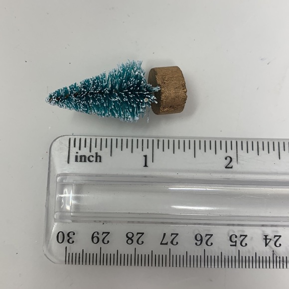 8 piece lot Christmas tree ornaments decorations Elf trees tv and balls new - Picture 6 of 12